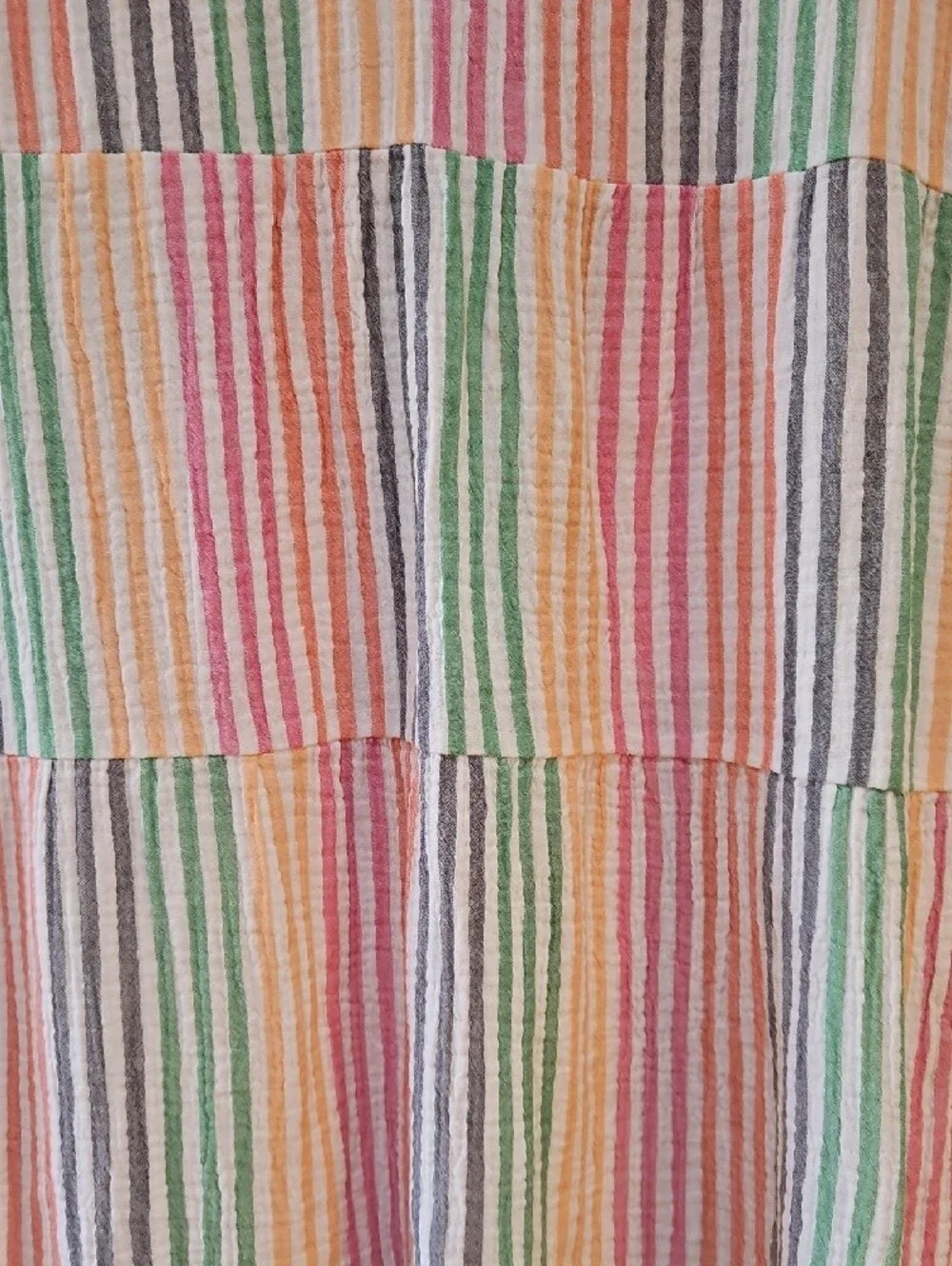 Marine Layer Pastel Striped Tiered Maxi Dress - Picture 3 of 10
